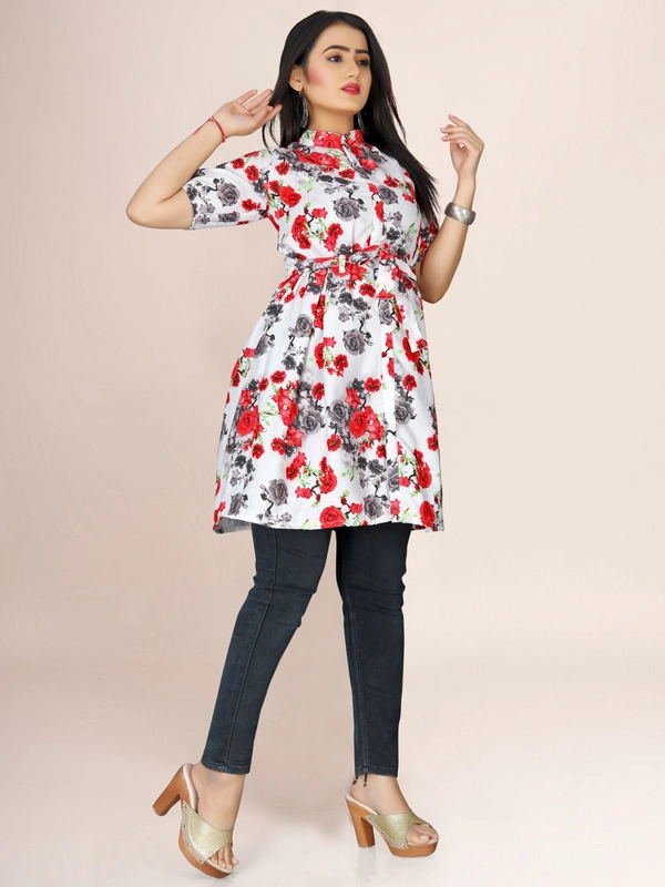 Tops Redflower - L, Red