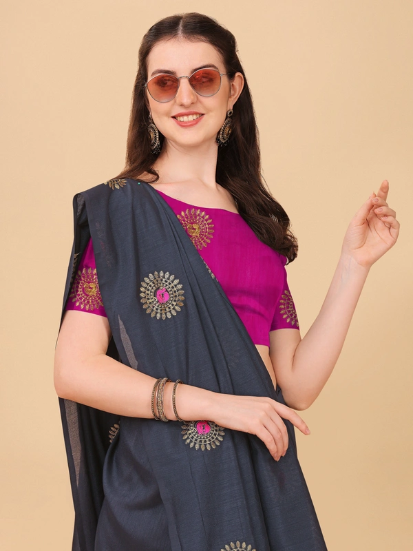 Vichitra-Black - Free, Black