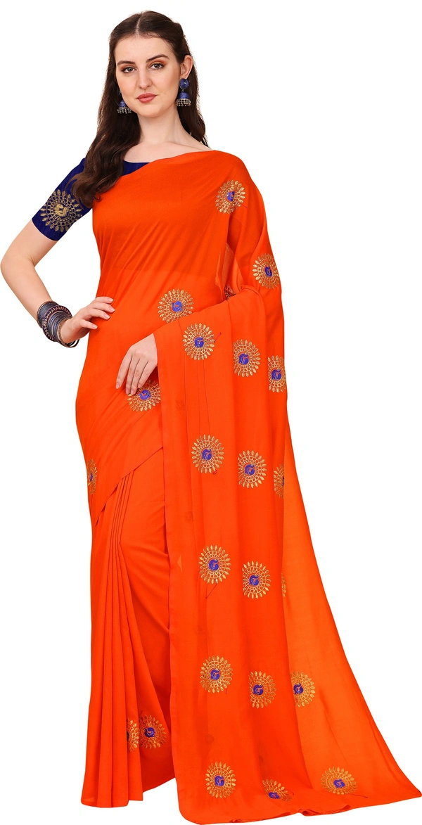 Vichitra-Orange - Free, Orange