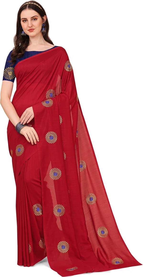 Vichitra-Red - Free, Red