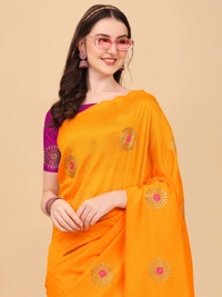 Vichitra-Yellow - Free, Yellow