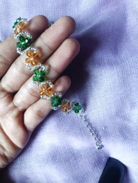 Seed Bead And Crystal Bracelets - 002