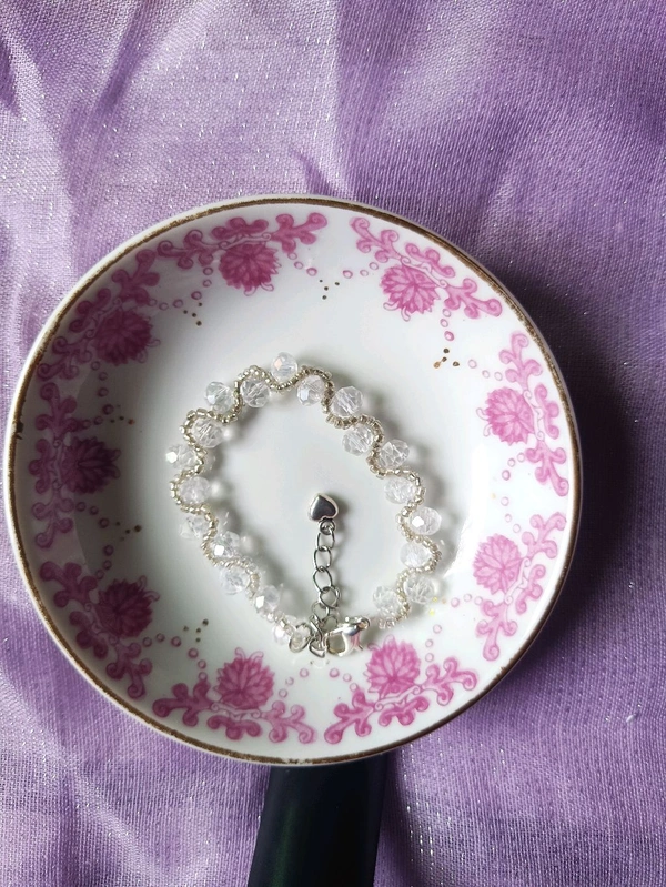 Seed Bead And Crystal Bracelets - 003