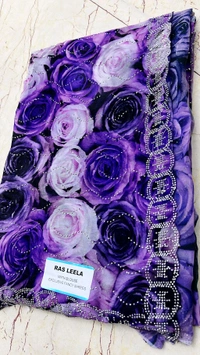 Simple Stone Work Sarees - 001 Click Here For More Designs