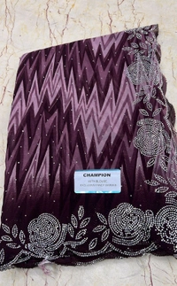 Simple Stone Work Sarees - 003