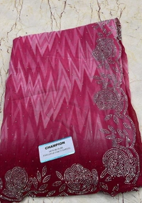 Simple Stone Work Sarees - 003