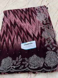 Simple Stone Work Sarees - 003