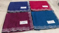 Simple Stone Work Sarees - 004