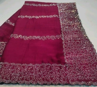 Heavy Stone Work Saree - 001Click Here For More Designs