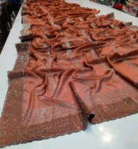 Heavy Stone Work Saree - 001Click Here For More Designs