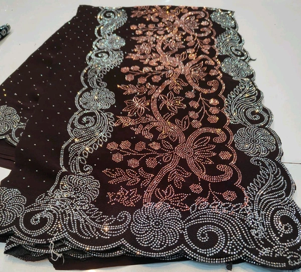 Heavy Stone Work Saree - 002