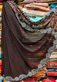 Heavy Stone Work Saree - 002