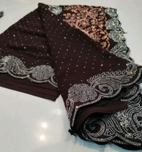 Heavy Stone Work Saree - 002