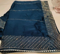 Simple Stone Work Sarees - 005