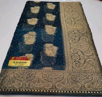 Simple Stone Work Sarees - 007