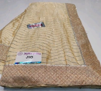 Simple Stone Work Sarees - 009