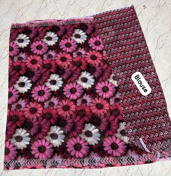 Simple Stone Work Sarees - 013