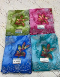 Simple Stone Work Sarees - 018
