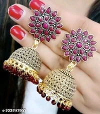 Styles Earrings And Studs  - Black
