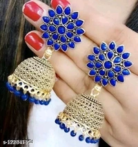 Styles Earrings And Studs  - Black