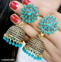 Styles Earrings And Studs  - Black