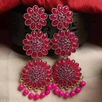 KWICKK Traditional Ethnic Fancy Diamond  - Wild Watermelon