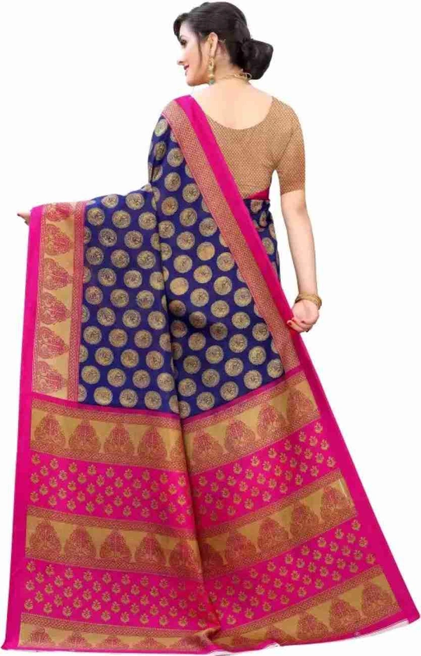 Fancy Banarasi Saree With Blouse Piece 
