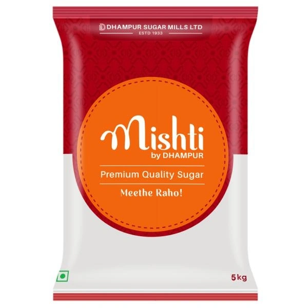 Dhampur Sugar Mills Limited  Mishti Sugar Dhampur (1kg) - 1 Kg, 1 Pack