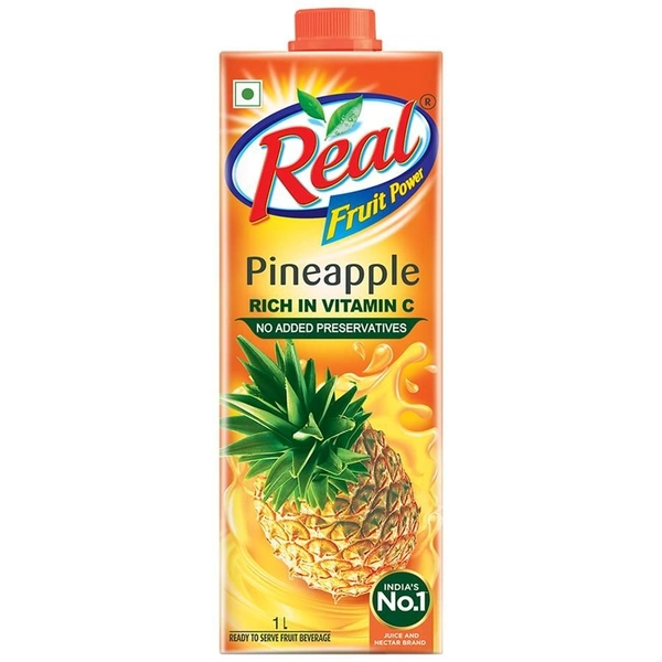 Real Pineapple Juice  - 1 Litre