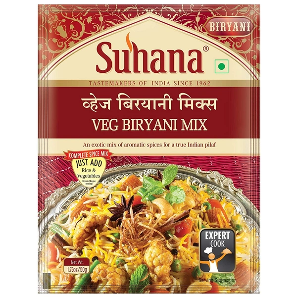 Suhana Veg Biryani Mix (50g) - 50g