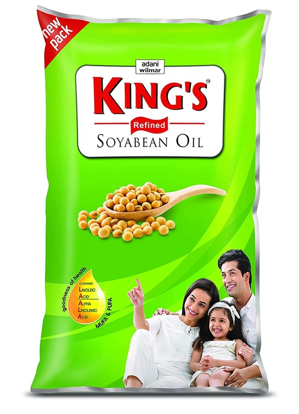 KING SOYABEAN OIL - 1 Litre, 1 Pack