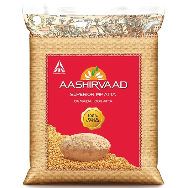 AASHIRVAAD ATTA (10Kg+1Kg free) - 1 Pack, 11 Kg