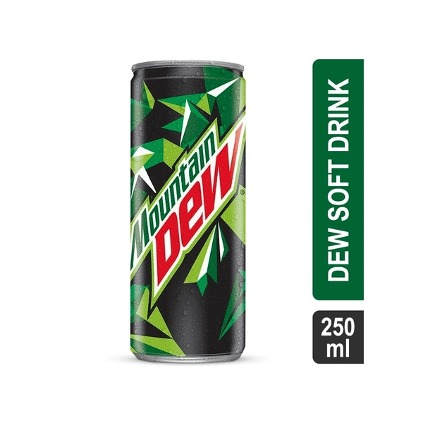 Varun Beverages Limited  Mountain Dew 250ML - 1 Can, 250 ML