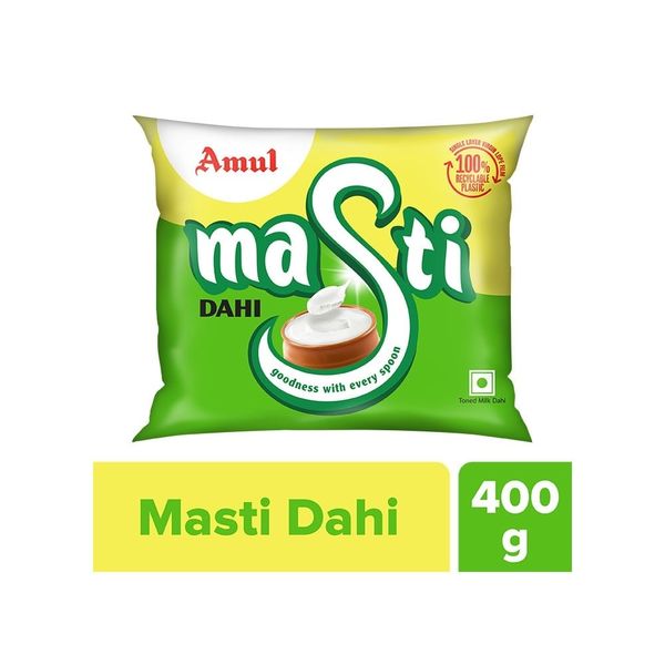 Amul Masti Dahi  - 1 Pack, 400 Gm