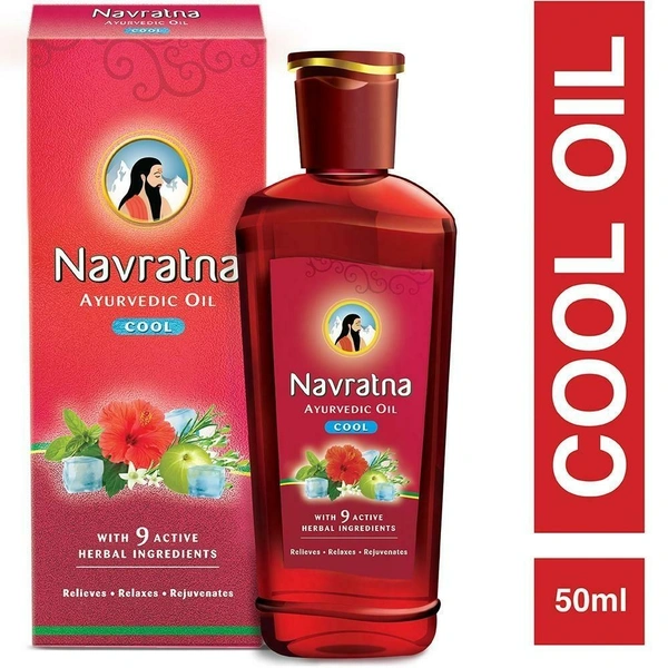 Navratna Ayurvedic Oil  - 1 Piece, 50 ML