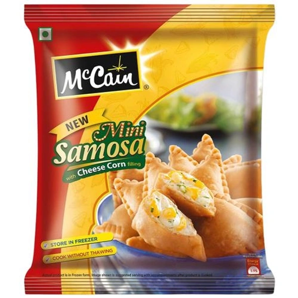 McCain Mini Samosa With Cheese Corn Filling  - 240 Gm