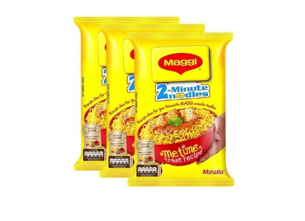 Maggi 2 Minutes Instant Noodles  - 70gm×3, Set Of 3