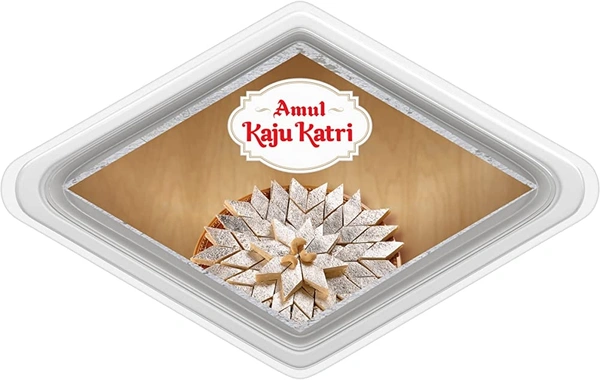 Amul Kaju Katri Sweet  - 200 Gm, 1 Box