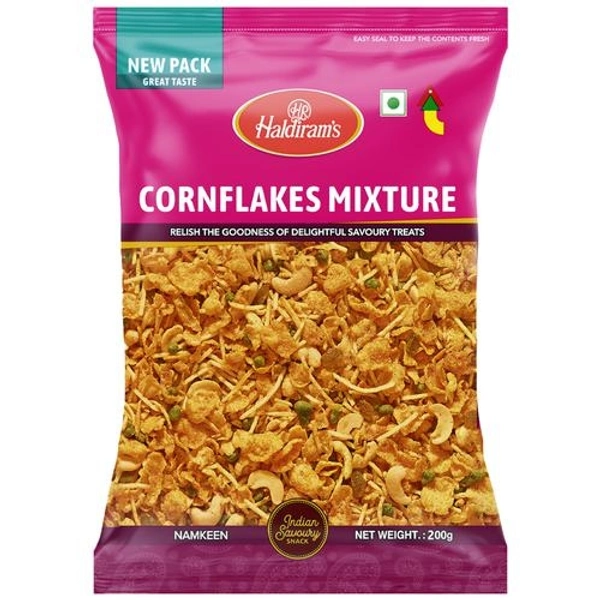 Haldiram  Corn Flakes Mixture Namkeen (200g) - 200 Gm, 1 Pack