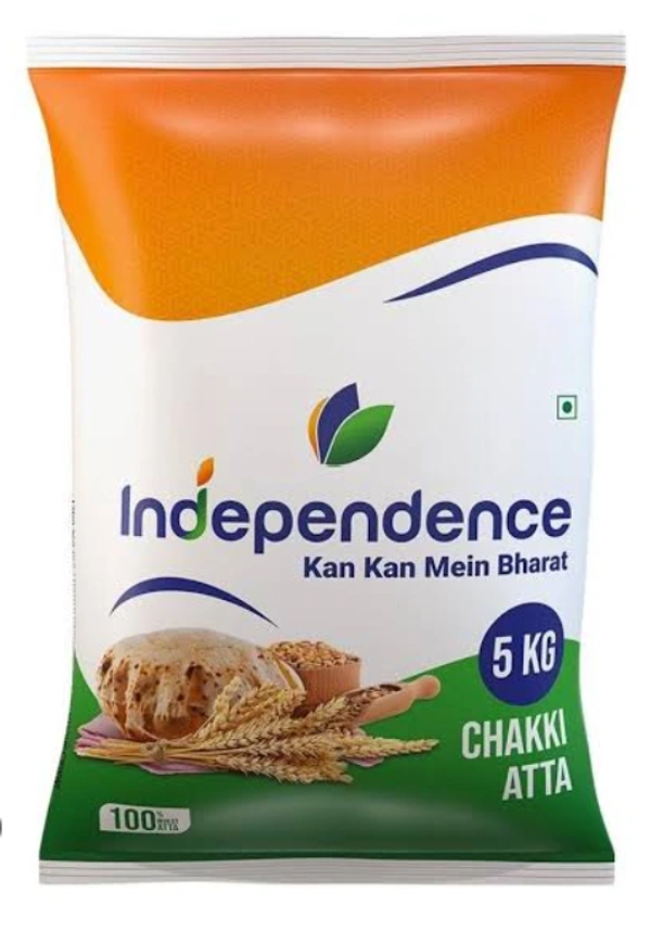 Independence Chakki Atta  - 5 Kg