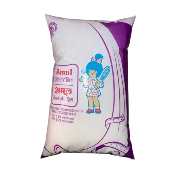 Amul Double Toned Milk  - 190 ML