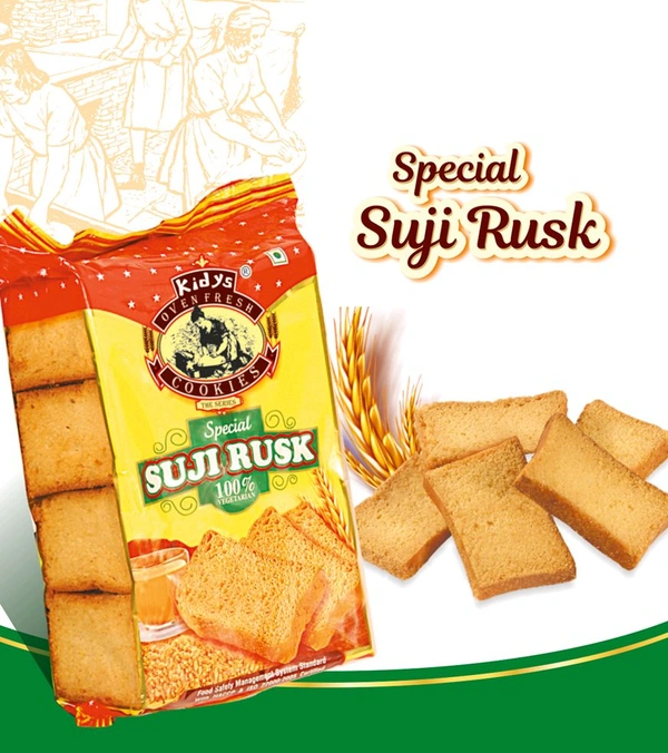 Kidys Special Suji Rusk (350g) - 350g