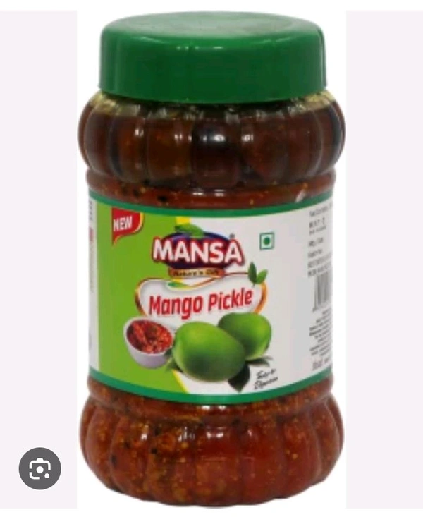 Jadli Foods Pvt Ltd  Mansa Mango Pickle (500g) - 500g, 1 Plastic Box, Medium