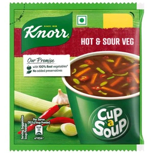 Knorr Hot & Sour Veg Soup  - 1 Piece, 10.5g