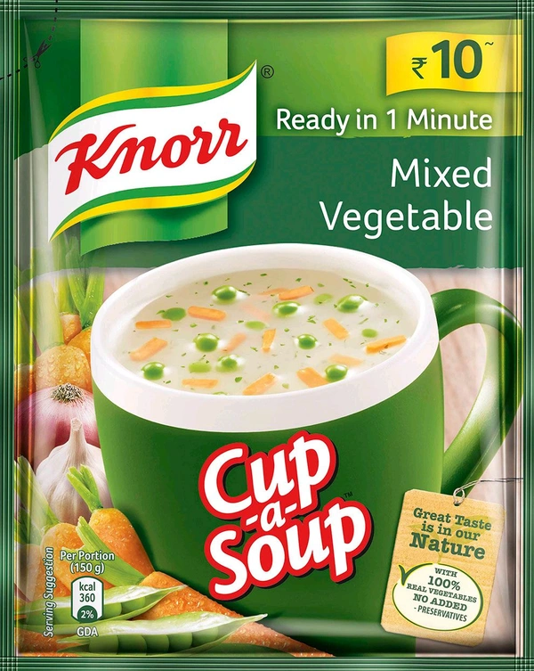 Knorr Mixed Vegetables Soup  - 1 Pouch, 10g