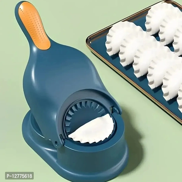 in 1 Dumpling Samosa Maker Ghughra Momos Maker Machine, Dumpling Skin Press Mould for Momos Making,Dumpling Maker Mould Machine, Dumpling Making Tool with Dumpling Puri Maker, Multicolour 12775618