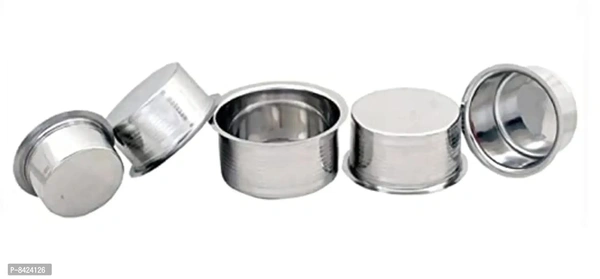 Kitchen Utensils Tope Set Tapeli/Bhag(5pcs)Within 3-5 business days However, to find out an actual date of delivery, please enter your pin code.8424126