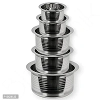 Kitchen Utensils Tope Set Tapeli/Bhag(5pcs)Within 3-5 business days However, to find out an actual date of delivery, please enter your pin code.8424126