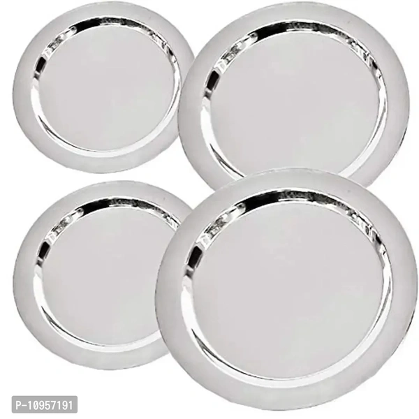 ? Heavy Duty Stainless Steel Lid for TOPE Dish Dome Urli Kadai Utensils.- 4 pieces. Dia:15.25cm(6""), 22.75cm(9""), 24cm(9.5""), 25.25cm(10""). Approx.Wt. 865gms.Lid-S9,15,16,17, 10957191
