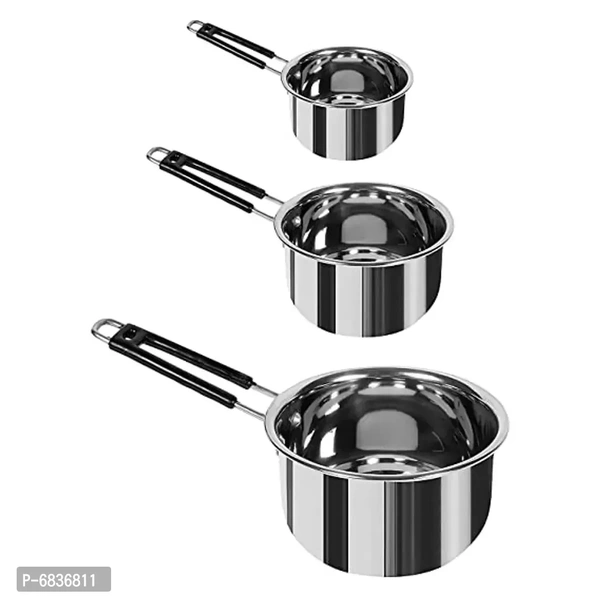 Heavy Stainless Steel Sauce Pan/Milk PAN/Tea PAN/Tapeli/Patila/Danka/Bhag 6836811